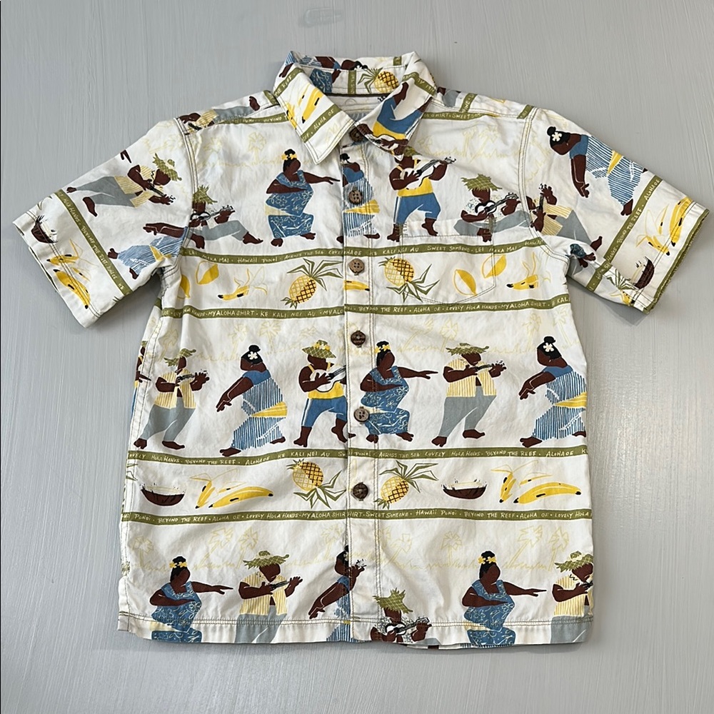 Kahala Aloha Hawaiian Button Up Shirt
